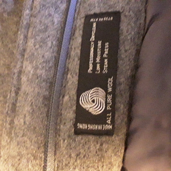 Vintage Members Only Men's 100% Wool Bomber Jacket - Picture 5 of 7